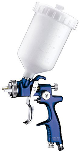 Astro EUROHE107 EuroPro High Efficiency/High Transfer Spray Gun with 1.7mm Nozzle and Plastic Cup