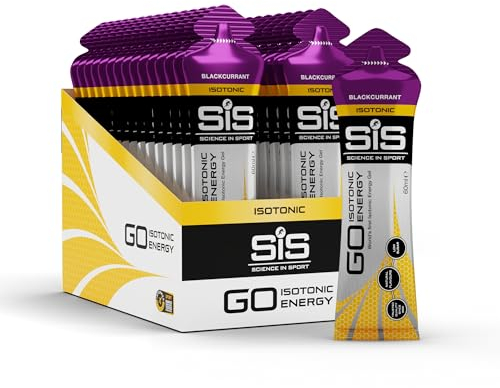 Science in Sport GO Isotonic Energy Gel 30 x 60ml Tropicale, Vegano - Gel energetico con 22g di carboidrati, Ottima fonte di energia, Alternativa ideale alle bevande isotomiche