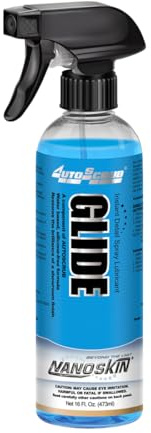 Nanoskin GLIDE Silicone Free Spray Detailer 16 oz - Use with Autoscrub/Clay Bar After Car Wash | Leaves No Residue Before Wax Sealant Coating | Automotive, Home, Garage, DIY & More | Concentrated
