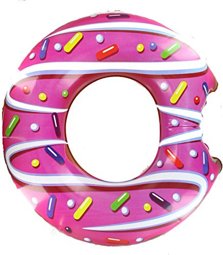PMS 48 DONUT DESIGN SWIMRING 0.18 MM IN OPP BAG W/A5 INSERT