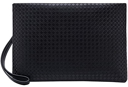 FSD.WG Herren-Clutch, Handtasche, 30,5 cm, große Handtasche, große Clutch-Geldbörse
