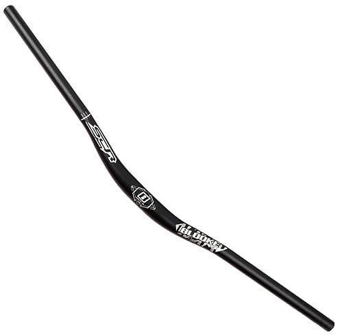 FukkeR MTB Lenker 31.8mm Mountainbike Riser Bars 800mm Extralanger Fahrradlenker Aluminiumlegierung Leichtgewicht 30mm Rise Für Downhill BMX DH XC AM FR (Color : Black, Size : 800mm)