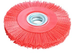 Smerigliatrice Da Banco Con Spazzola Per Lucidatura A Filo Abrasivo In Nylon Per La Lavorazione Del Legno, Mobili In Metallo,grana 80