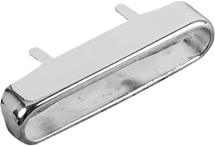 OFFSCH Vernickelte Sorgt für Schlichte Klassische Optik Hohl aus Metall Humbucker Abdeckung Schützt den Tonabnehmer und E-gitarre