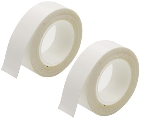 lokxmve 2 Rollen Fashion Tape Doppelseitig Transparent Body Tape Starke Doppelseitiges Klebeband Kleidung Ganztägige Klebestreifen Kleidung Haut Clothing Tape für Kleider Dessous Abendkleidung Blusen
