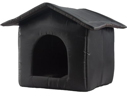 Katzenhaus Für Draußen Für Den Winter, Wasserdichtes Katzenhaus Für Draußen, Kleine Hundehäuser, Warmes, Wetterfestes Oxford-Gewebe, Unterschlupf Für Streunende Hunde Und Katzen, Katzenunterschlupf
