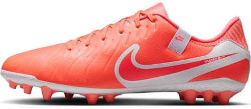 Nike Time Legend 10 Academy fotbollsskor låg topp för konstgräs, fotbollsskor herr, varm lava/vit, 43 EU, Varm lava, 43 EU