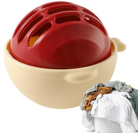 Poludatly Recogedor de pelo de perro para lavadora, removedor de pelo de mascotas, bolas removedoras de pelo de mascotas, atrapador de pelusas reutilizable, bola de lavandería, eliminación de malla