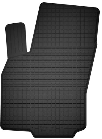 Wielganizator Gummimatte Fahrerseite passend für Opel Astra H (2003-2010) Limousine, Fließheck, Kombi, TwinTop, Cabrio, Coupé | bessere Passform als universelle Matten | Schwarz | Hergestellt in Polen