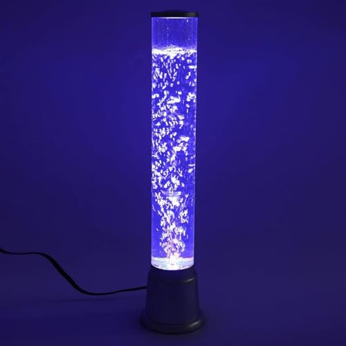 UEGFSIJRF Lámpara de Burbujas de Juguete con Forma de pez y Luces LED Que cambian de Color: Herramienta Relajante for Reducir la ansiedad, un Regalo Ideal for Salas sensoriales Infantiles.(93CM)