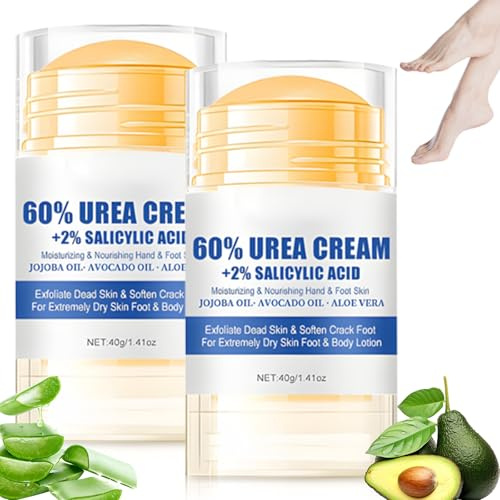 Crema Pies Urea Secos y Agrietados, Crema para-Pies Secos y Agrietados Grietas en Los-Piess Grietas Talons para-Piess Secos y Agrietado-s, Manos, Codos