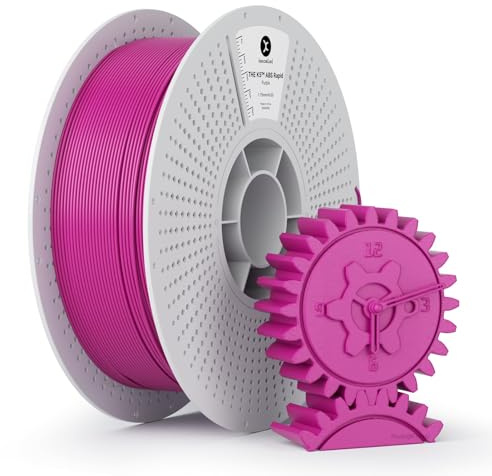 kexcelled ABS Rapid Filament, 500 mm/s Stabiler Druck, 1,75 mm 1kg, Lila | Hochgeschwindigkeits, Hohe Temperaturbeständigkeit, Abnehmbare Spule, für FDM-Drucker