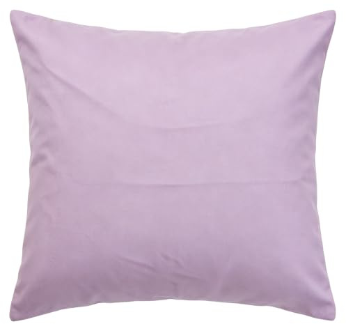 Yimafaner Lila dekorkudde, prydnadskudde överdrag med kärna för soffa stol soffa, 45 x 45 cm