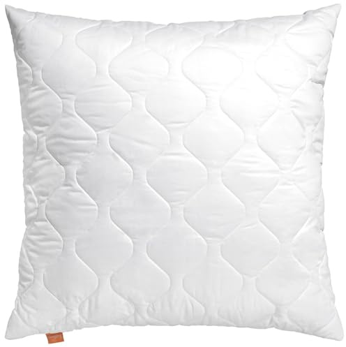 sleepling 195853 cuscino per letto | Imbottitura per Cuscini | Oekotex | lavabile 60 gradi | Prodotto in UE | Garanzia di imbottitura | Garanzia di taglia | 60 x 60 cm, bianco