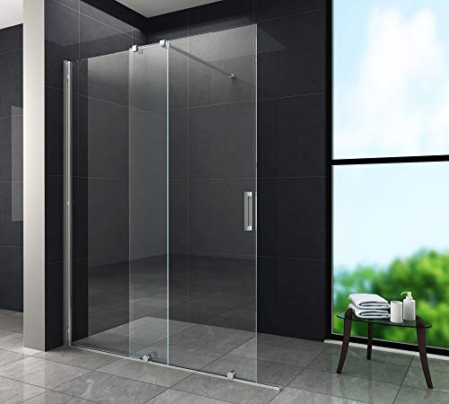 Glasdeals Inh. Lars Apitius 8 mm Schiebetür-Duschwand TRAVERSO 140 x 200 cm