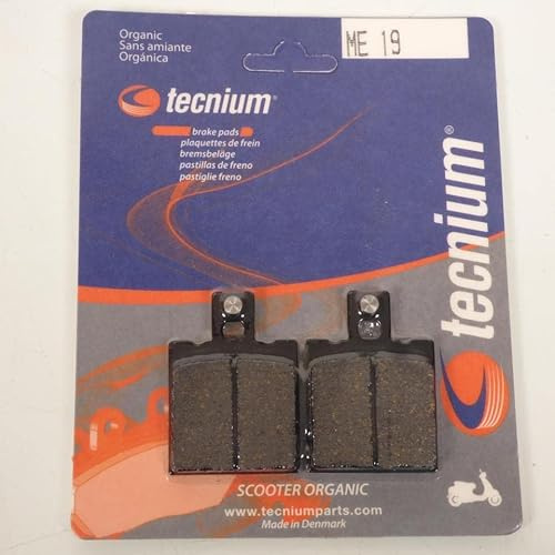 Plaquette de frein Tecnium compatible avec Moto Honda 125 Nsr R/F 1990 à 1993 AR