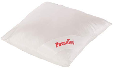 PARADIES Betz Kuschelkissen Softy Baumwolle Farbe weiß Verschiedene Größen Größe 40x40 cm
