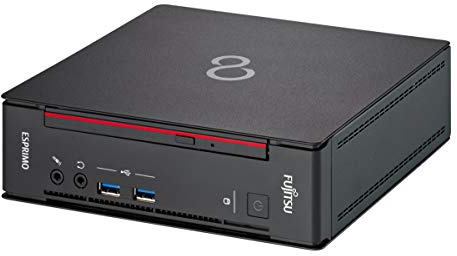 Fujitsu Esprimo Q558 Intel Six Core i5 9400T 256GB SSD Festplatte 8GB Speicher Windows 11 Pro inkl. W-LAN & Bluetooth Desktop Computer Mini PC (Generalüberholt)