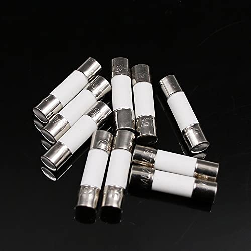 RFXOGTYFZ Sicherungsautomat 100 Stück Keramiksicherung 5 mm x 20 mm träge T 0,5 A 1 A 2 A 3 A 4 A 5 A 6 A 8 A 10 A 13 A 15 A 20 A 30 A 250 V Sicherungsautomat Auto (Size : 3A 100pcs)