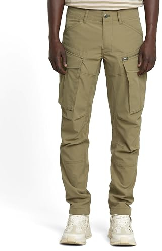 G-Star RAW Rovic Zip 3D Regular Tapered Byxor, Grön (Ensis Green D02190-d909-6057), 30W / 30L