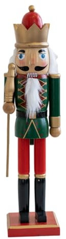 YCHUCH Weihnachtsdekoration, Nussknacker, Ornament, Holz, Walnussknacker, Puppe, Soldat, Heimdekoration