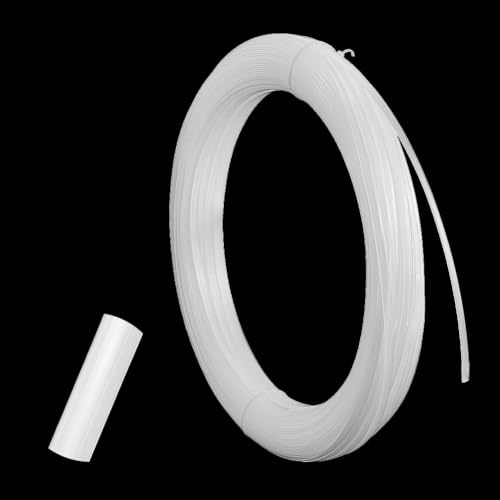 NBEADS 100 Yard Stecca in Poliestere per Cucito, Rotolo di Stecche per Corsetto Largo 6mm Stecche A Bassa Densità Stecche Continue Da Cucire su Tessuto per Abiti Da Sposa, Fai Da Te, 1.2mm di Spessore