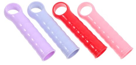 NOLITOY 4pcs Mop Handle End Caps Easy to Install Replacement Accessories for Dustpan and Broom Handles