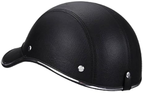 Monozoz Baseballhatt stil hjälmar – retro basebollkepsar halv