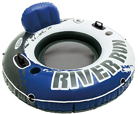 Intex 58825EU - Aufblasbarer Schwimmring River Run, Vinyl, Mehrfarbig, 135 cm