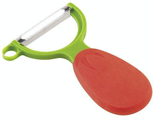 Kuhn Rikon Veggie Peeler, Serrated, Tomato Pelador, Acero Inoxidable, Centimeters