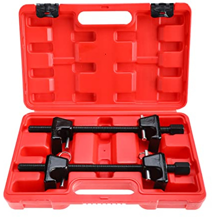 8MILELAKE Macpherson Strut Spring Compressor Tool, 2pcs coil spring compressor tool, 1/2 Square Drive Strut Compressor for Car Truck