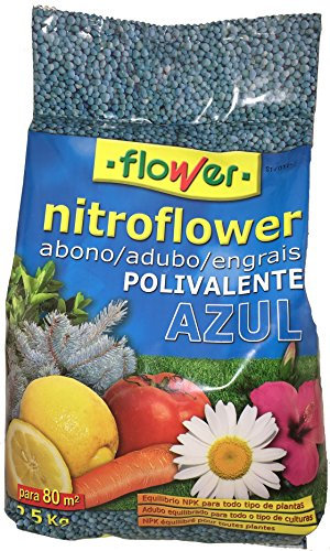 Nitroflower abono polivalente azul 2,5 kg