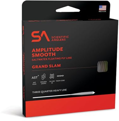 Scientific Anglers Amplitude Smooth Grand Slam Saltwater Fly Line, WF10F