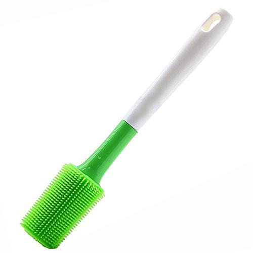 Xrten Goupillon – Multi-Purpose Mass 'à Récurer de Cuisine à Long Manche pour Le Lavage en Verre à Vin Biberons Thermoses Plats Brosses, en Silicone