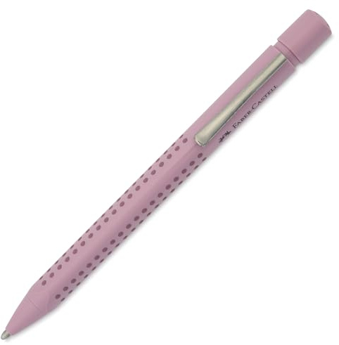 FABER-CASTELL 243907 - Penna a sfera Grip 2010, mina M, rosa ombreggiato, 1 penna