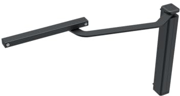 Tesa Assa Abloy DC630G-R-9004 Cierrapuertas Vertical con tecnología CAM-Motion y guía Deslizante, Negro, DC630G