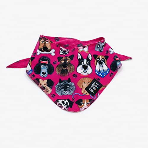 KNAUDERS Best Halstuch Dogs pink L - Noch viel mehr Hunde von Knauder's Best