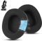 Wzsipod Cuscinetti di ricambio in gel refrigerante per cuffie da gaming SteelSeries Arctis, Nova Pro Wired, Nova 1/1X/1P/3/7/7X/7P, suono migliorato, ultra comfort (nero)