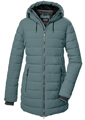 Killtec dam Kow 55 Wmn Qltd Prk Quiltad parka/parkas med huva