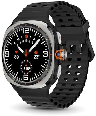 XINDADA U8 Ultra AMOLED - Montre intelligente pour homme et femme, Android 9.0 Galaxy Watch 7 4G, carte SIM, WiFi, GPS, NFC, caméra gyroscopique, 3+32 Go (noir)