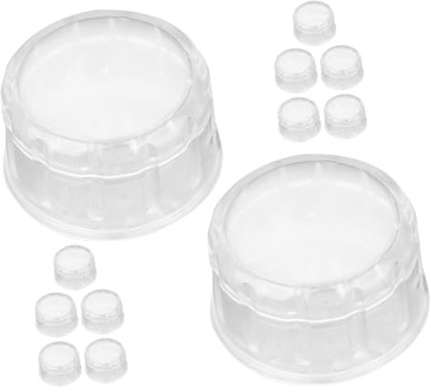 UKCOCO Tapas Para Batidoras a Prueba De Salpicaduras, 20 Unidades, Plástico Resistente, Reutilizables, Compatibles Vasos De Leche y Jugo, Para Preparación De Bebidas Tiendas De Té y Cócteles