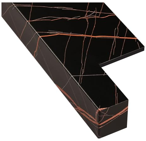 Protector De AlféIzar Ventana, Cortable Ventanas Placa De Repuesto Para Decoración, Impermeable Alfeizar Ventana Cubiertas PVC Para Hogar Casa Oficina Remodelación Alféizar Ventana(K,150x10cm/59.06x3.