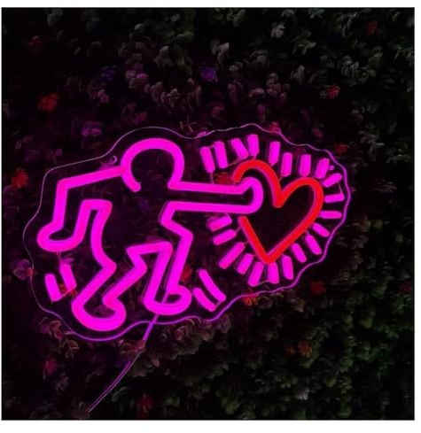 Neon light Soothing Ambiance Lamp neon Illuminated Sign Fall in Love 5V Wall Decoration