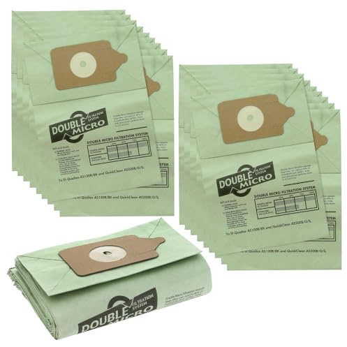 Compatible Heavy Duty Henry Hoover Bags Pack 20 | Premium Vacuum Henry Bags Compatible with Henry,Hetty & Numatic Models | Fits HVR200,NV200,NV225 | Strong Pet Hair & Dust Filtration for Cleaner Home.