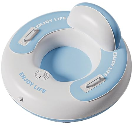 ZEPFJHE Trineos de nieve inflables con respaldo ergonómico y parte inferior antideslizante, respaldo multiusos, trineos de nieve