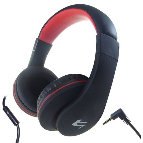 kenable HP531 Mobile Headphones with Mic/Remote 4 Pole Jack for Phones/Tablets