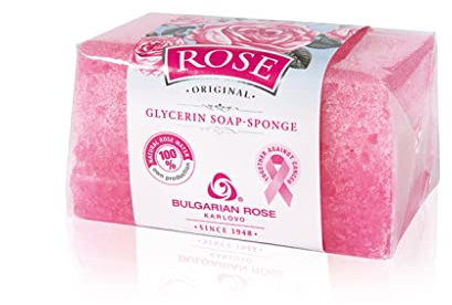 Rose Savon éponge à la glycérine d'origine