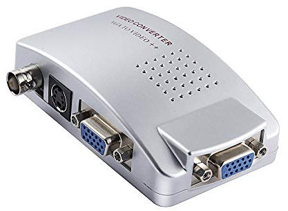 axGear VGA a BNC S-Video Converter Box Adapter Coassiale Video Out