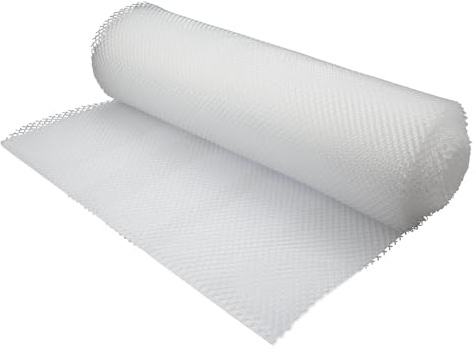 We Can Source It Ltd - Clear Bar Shelf Liner Mat Roll 61cm x 10m - Cut to Size Mesh Surface for Pub Counters Glass Shelves and Bottle Areas - Non Slip Bar Liner for Storage Protection and Daily Use