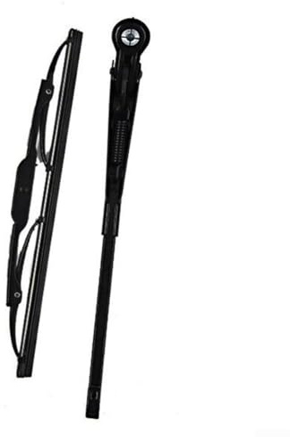 Elektrischer Scheibenwischer, Scheibenwischermotor mit Armblättern, 12 V, für Fischerboote, Wohnwagen, Wohnmobile, Traktoren (Wischer)